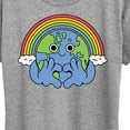 thumbnail image 3 of Instant Message - Earth Pride - Women's Short Sleeve Graphic T-Shirt, 3 of 6