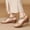 Beige, variant on Women Stylish Bohemian Rhinestone Wedge Sandals Water Drop Design Lightweight Comfortable Non Flat Sole Elegant Dress Sandals For Summer Beach Wear Black 35