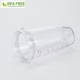 thumbnail image 3 of [New Model] Replacement 7 Fins Male Blade&24oz Blender Cup Compatible For Nutri Ninja Blender [4 Inch Male 7 Fins Blade], 3 of 8