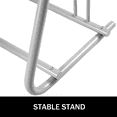 thumbnail image 3 of VEVOR 111" Length Floor Bike Rack, 9 Holders All-Steel Grid Bike Rack, Single-Side Storage Stand for Garages Streets Yards, 3 of 10