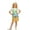 a-49Green16, variant on Girls Kids Adjustable Strap Bib Overall Skirt With Gradient Ice Cream Waffle Cone Letter Print A Line Loose Fit For Daily Outdoor Play Summer Casual Outings Soft Skirts