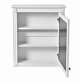 thumbnail image 4 of Pusnapku 24" Bathroom Mirror Cabinet, Wall Mounted over The Toilet Organizer with Hidden Storage,Adjustable Shelves,Space Saving Wood Medicine Cabinet, 4 of 9