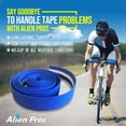 thumbnail image 3 of HAHDAXIA Bike Handlebar Tape EVA (Set of 2) Blue - Enhance Your Bike Grip with These Bicycle Handle bar Tape - Wrap Your Bike for an Awesome Comfortable Ride (Set of 2, Blue), 3 of 6