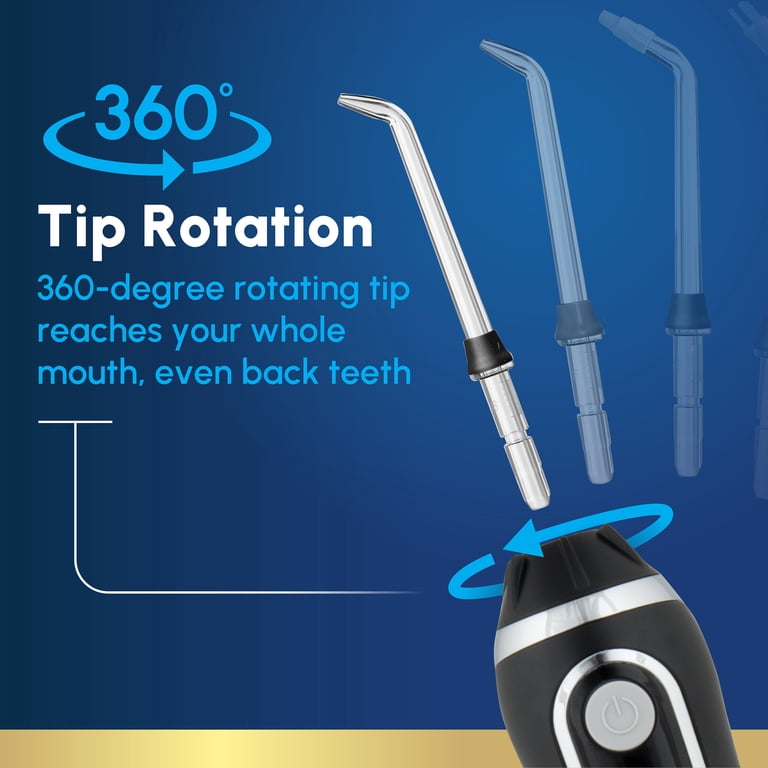 waterpik water flosser ウォーターピック Waterpik Cordless Advanced Water Flosser with 3 Settings - Walmart.com