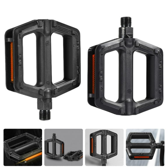 LABSERRON 1 Pair Non Slip Pedals for Bike Replace Old Pedals with Smooth Riding 4 3X3 5X0 6In