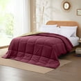 thumbnail image 3 of Modern Threads Reversible Anemone & Wheat All-Season Down Alternative Adult Bed Comforter, Twin, 3 of 9