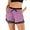 Fuchsia, variant on 2 In 1 Women's Running Shorts Double Layer Sport Yoga Shorts Workout Athletic Shorts With Pockets
