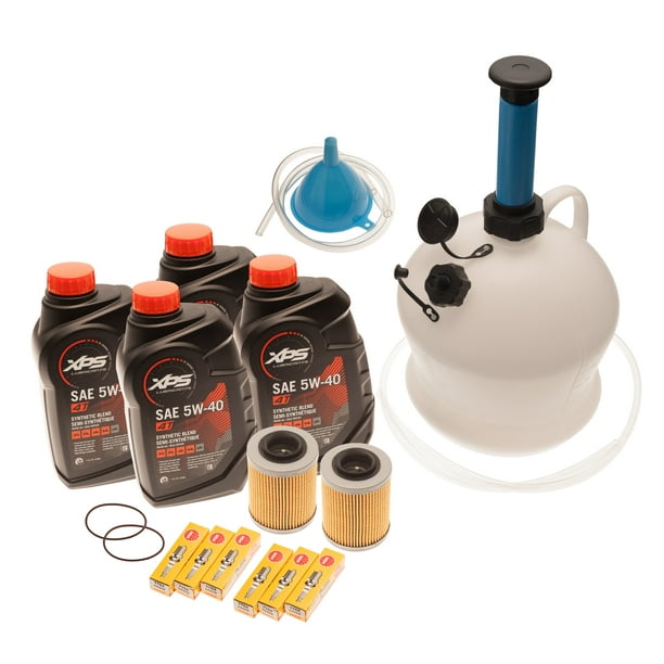 Sea Doo Spark GTI GTS 900 ACE Oil Change Kit W/ Filter Pump & Spark