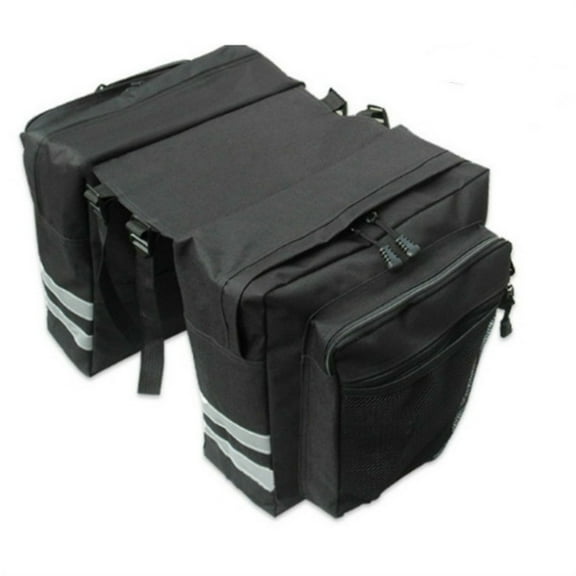 Large Capacity Pannier Rack Bag Double Bags for Cycling Enthusiasts Delivery Services and Adventurers