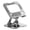 Haoyue Silver, variant on Drrntien 360 Degree Rotating Adjustable Tablets Stand Foldable Holder For Multiple Devices Alloy Steel Construction