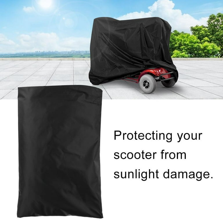 Gupbes Mobility Scooter Storage Cover Professional Eldly Mobility Scooter Storage Cover Wheelchair Waterproof Rain Protection Walmart.com
