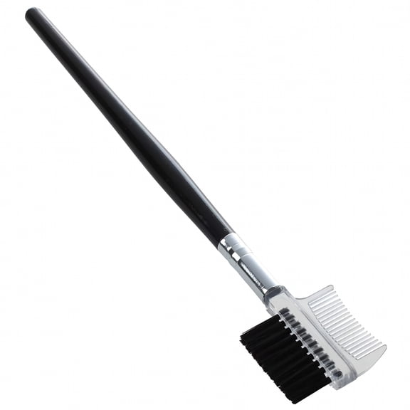 RAGUPEL 2 in 1 Eyebrow Brush and Eyelash Comb, Dual Head Makeup Tool with Fine Nylon Bristles, Portable Beauty Accessory
