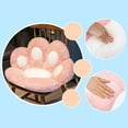 thumbnail image 3 of Almohada de garra de gato de peluche de invierno, almohada creativa de pata de peluche, cojín de silla suave y cálido, respaldo de sofá, 3 of 4