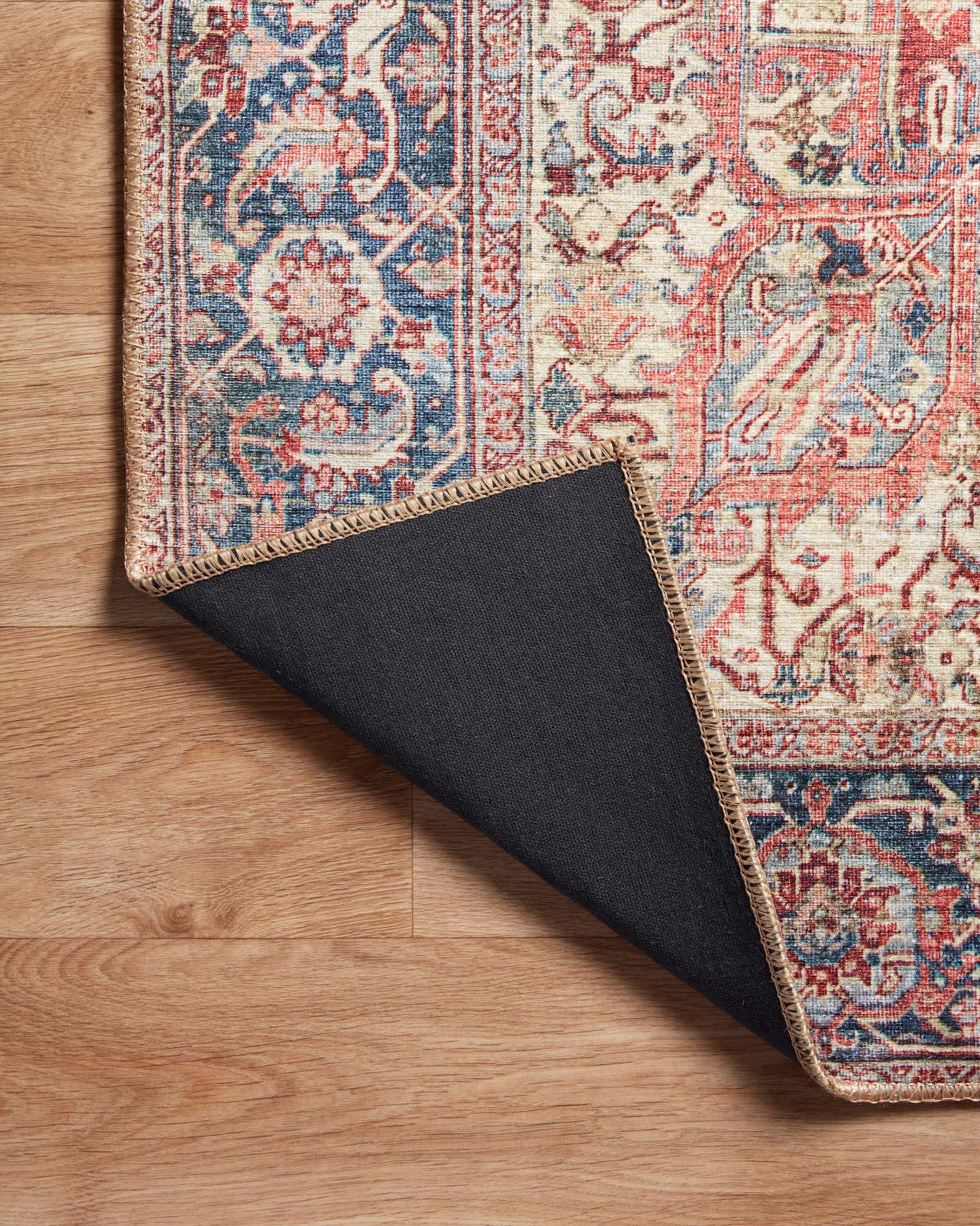 Echo Loom Anabella Red / Navy 8'-6" x 11'-6" Area Rug