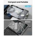 thumbnail image 5 of ORICO 5-in-1 Travel Power Strip Flat Plug Extension Cord Power Strip 2 Outlets 3 USB Charger Safety Protection for Cruise, 5 of 9