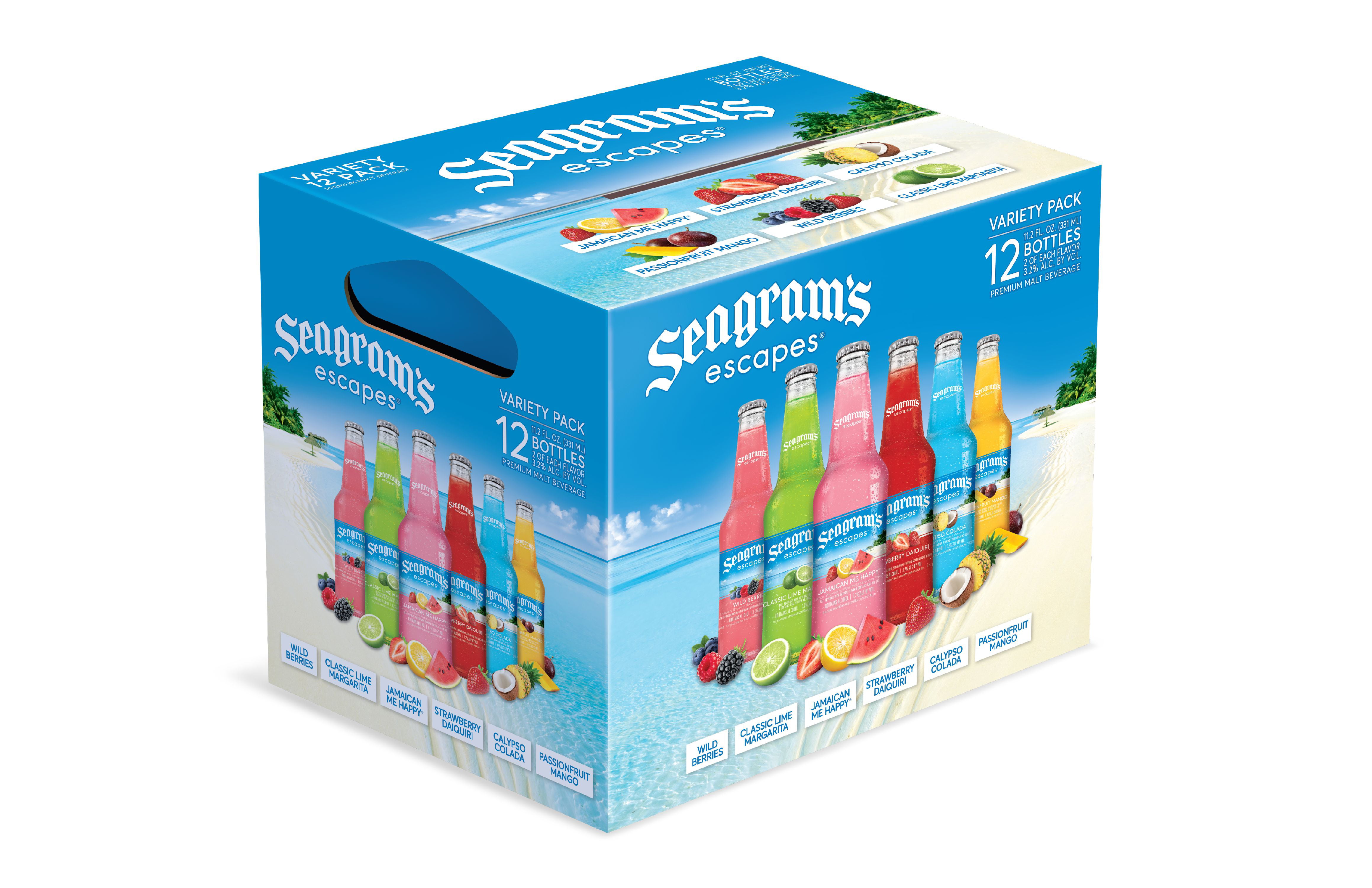 Seagram's Escapes Cocktail Variety Pack 