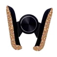 thumbnail image 1 of Soporte para teléfono para automóvil, ajustable, diamantes de imitación, universal, soporte para teléfono automático Soporte para ventilación de Dorado shamjiam Soporte para teléfono de coche, 1 of 8