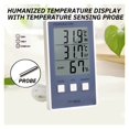 thumbnail image 2 of LCD Digital Thermometer Hygrometer Temperature Meter Sensor Humidity Meter Gauge Instruments ,Higher Accuracy, 2 of 7