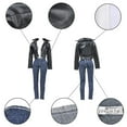 thumbnail image 4 of E-TING Leather Coat Suit Cool Wild Motorcycle Style Couple Clothes for Dolls (Girl), 4 of 4