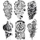 thumbnail image 2 of 6pcs tatuajes pegatinas extraíble animal tatuaje temporal impermeable para hombres mujeres Sywqhk Libre de BPA, 2 of 4