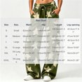 thumbnail image 4 of Levmjia Women's Star Print Wide Leg Pants High Waisted Casual Loose Fit Pants with Pockets Drawstring Elastic Waist Sweatpants for Women, 4 of 9