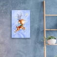 thumbnail image 4 of Epic Art 'Flying Rudolph' by Makiko, Acrylic Glass Wall Art, 16"x24", 4 of 8