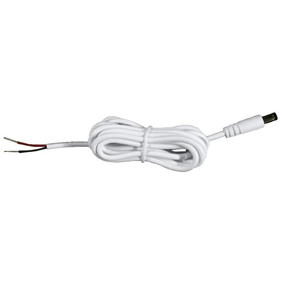 OhmKat Video Doorbell Power Supply Terminal Extension Cord - 12 ft. (White)