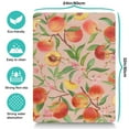 thumbnail image 4 of Peach Print Dog Feeding Mat - Waterproof Non-Slip Pet Food Mat with Kawaii Fruit Design, Multi-Layer Absorbent & Eco-Friendly, Large Size for Messy Eaters, Pink Aesthetic Modern Style, 4 of 4