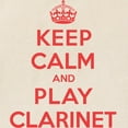 thumbnail image 2 of CafePress - Keep Calm Play Clarinet Tote Bag - Unisex Canvas Tote Bag, Beige, 1-Piece, 2 of 6