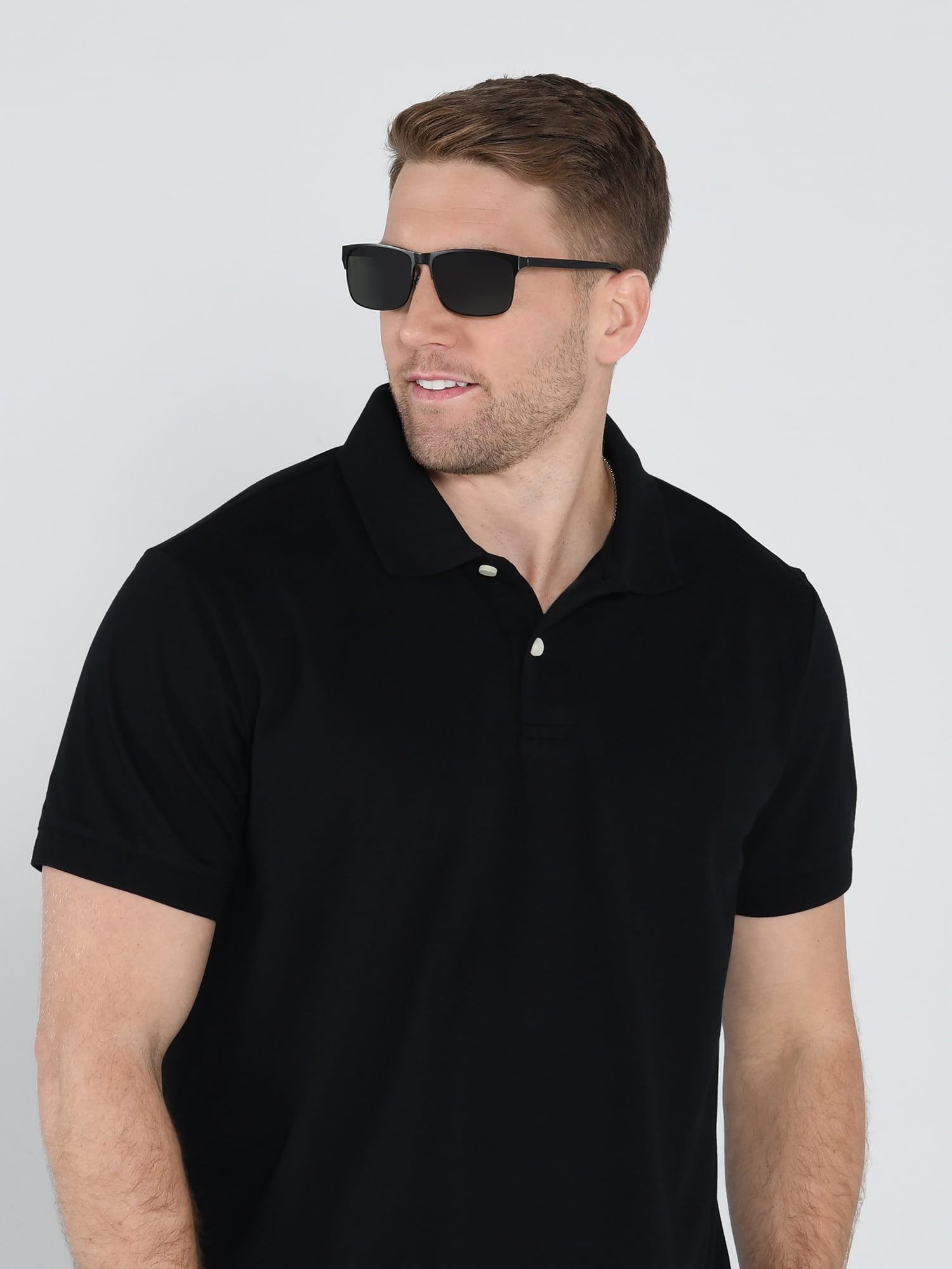 Foster Grant TruPolar Rectangle Polarized Sunglasses