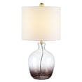 thumbnail image 3 of SAFAVIEH Remzi 23 in. H Glass Table Lamp, Ombre Grey, 3 of 5
