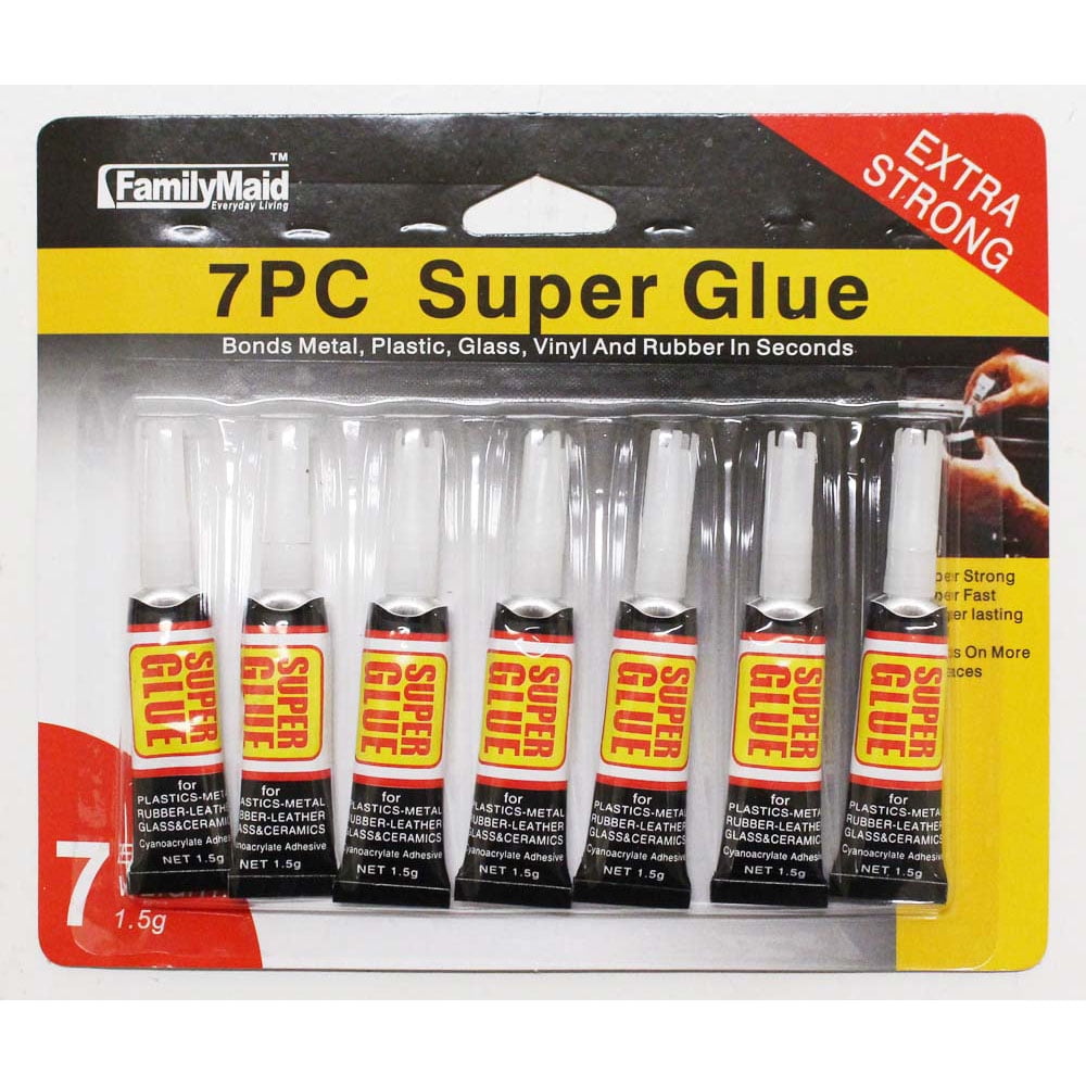 7 Piece Package of Super Glue D16535
