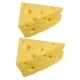 thumbnail image 1 of 2 piezas de simulación de queso, modelo de queso falso, decoración de queso artificial, adorno de fotografía, 1 of 8
