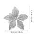 thumbnail image 4 of GOOHOCHY 10 flores artificiales de Nochebuena para decorar el árbol de Navidad., 4 of 8