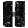 thumbnail image 1 of Head Case Designs Officially Licensed Juventus Football Club Marble Black 2 Leather Book Wallet Case Cover Compatible with Apple iPhone 11 Pro Max, 1 of 6