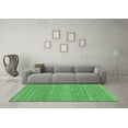 thumbnail image 3 of Ahgly Company Indoor Rectangle Abstract Emerald Green Modern Area Rugs, 8' x 12', 3 of 4