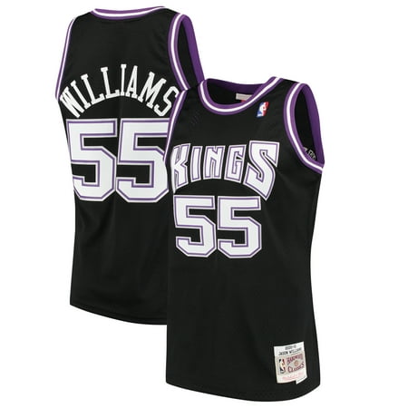 - Jason Williams Sacramento Kings Mitchell & Ness 2000-01 Hardwood Classics Swingman Jersey - Black