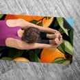 thumbnail image 5 of Tangerine Gym Towel Yoga Blanket with Storage Bag, 72.8"x26.8", Suitable for Yoga, Pilates, Fitness, Etc., 5 of 6