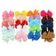 thumbnail image 1 of EeaseMX TINKSKY 20 colores Boutique Lazos para el cabello Niñas Niños Pinza de cocodrilo Cinta de grogrén Pinzas para el cabello, 1 of 7
