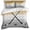 Yellow, variant on 3 Piece Ice Hockey Duvet Cover Set Queen Size,Microfiber Comforter/Quilt Cover with Corner Ties and 2 Pillowcases,Farmhouse Rustic Ball Sport Game Wooden Grain All Season Bedding with Zipper Closure