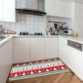 thumbnail image 3 of putnchl Christmas Kitchen Anti-slip Mat Carpet Flannel Doormat, 3 of 4