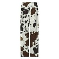 thumbnail image 4 of Animal Printing Cow Pajamas Leisure Trousers Soft Warm Sleepwear Bottoms Loose Retro Nightwear, 4 of 6