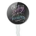 thumbnail image 2 of Oh Darling Let's Be Adventurers Cupcake Picks Toppers Decoration Set of 6, 2 of 7