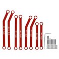 thumbnail image 1 of Actualización de componentes de trolley de Aleación de aluminio Sincero trolley de control remoto de flujo axial Scx24 1 / 24 rojo, 1 of 10