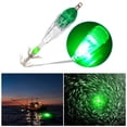 thumbnail image 2 of Graflsoa 360° LED Squid Lure with Sharp Hooks, Multi-Color Underwater Fishing Light, Durable PE Plastic, Waterproof Design, Includes Batteries & Hook Cover, 2 of 7