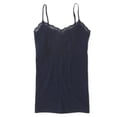 thumbnail image 1 of Aeropostale - Camiseta sin mangas con ribete de encaje para mujer, azul, pequeña Aeropostale Cami, 1 of 2