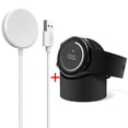 thumbnail image 1 of Smart Watch Charger Adapter Lightweight Charging Cable Wireless Charging Bracket Portable Watch Charger Compatible For Galaxy Watch 6 5 4 3 Smart Watches 39.37Inches/100CM Length USB black, 1 of 4