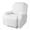 white, variant on Recliner Chair Cover Soft Recliner Sofa Slipcover with Side Pockets Washable Furniture Protector Cover for Dog Cat Pets