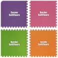 thumbnail image 1 of Alessco SFPEPKLGOE1010 SoftFloors -Violet- Rose- Vert Citron- Orange -10 x 10 Set, 1 of 1