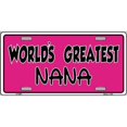 thumbnail image 1 of Worlds Greatest Nana Metal License Plate, 1 of 1